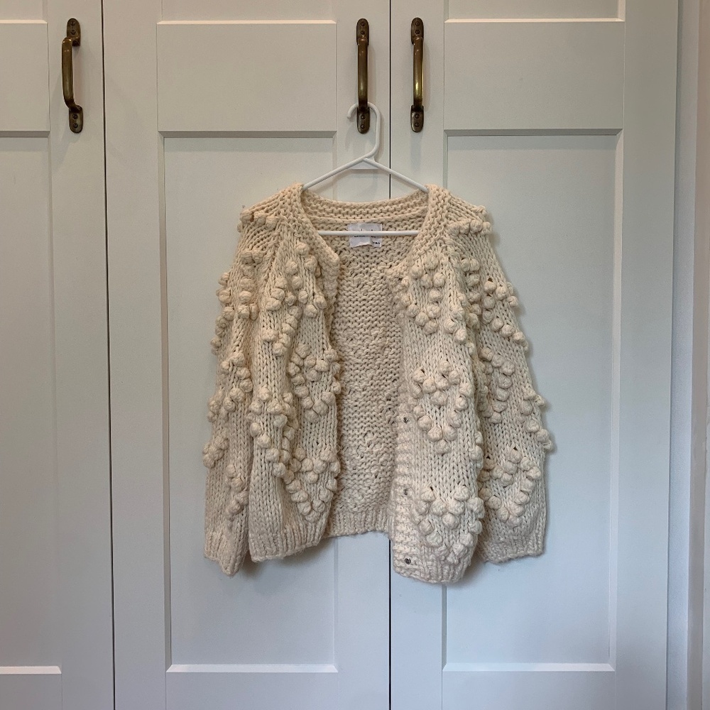 Chicwish Chunky Heart Knit Sweater